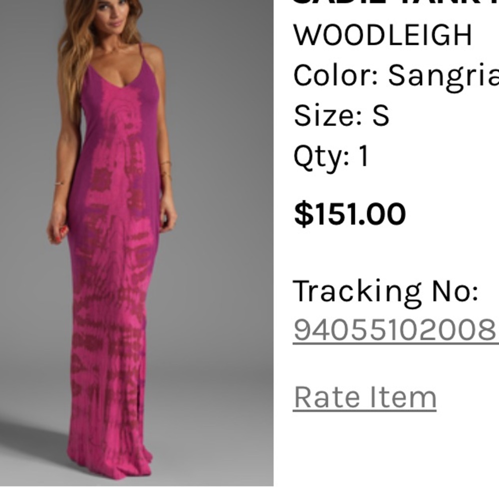 Woodleigh Sadie tank maxi dress
